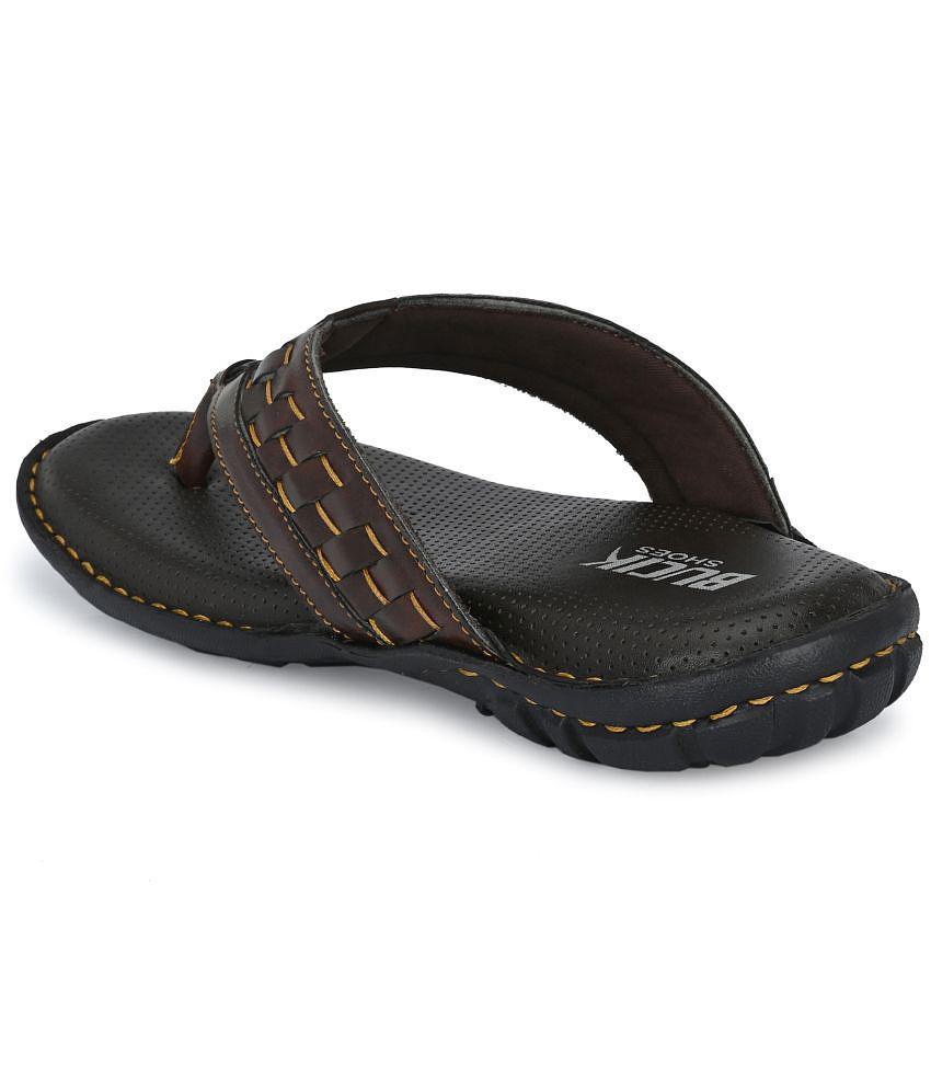 Latest Men Bucik Brown Daily Slippers - None 2025 at ShopCircuit | ONDC