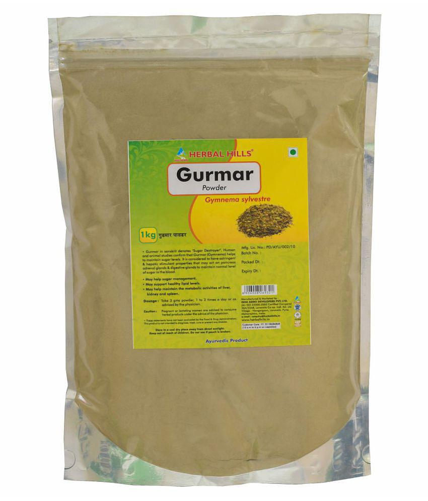 Herbal Hills Gurmar Powder 1 kg Pack Of 2