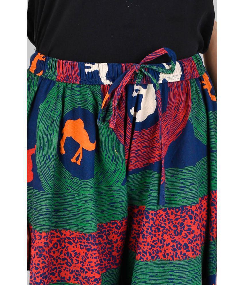 Trendy Men Rangun - Blue Cotton Flared Women's Palazzos ( Pack of 1 ) - None 2025 at ShopCircuit
