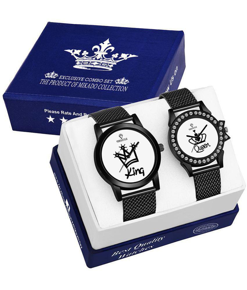 King & Queen couple watch