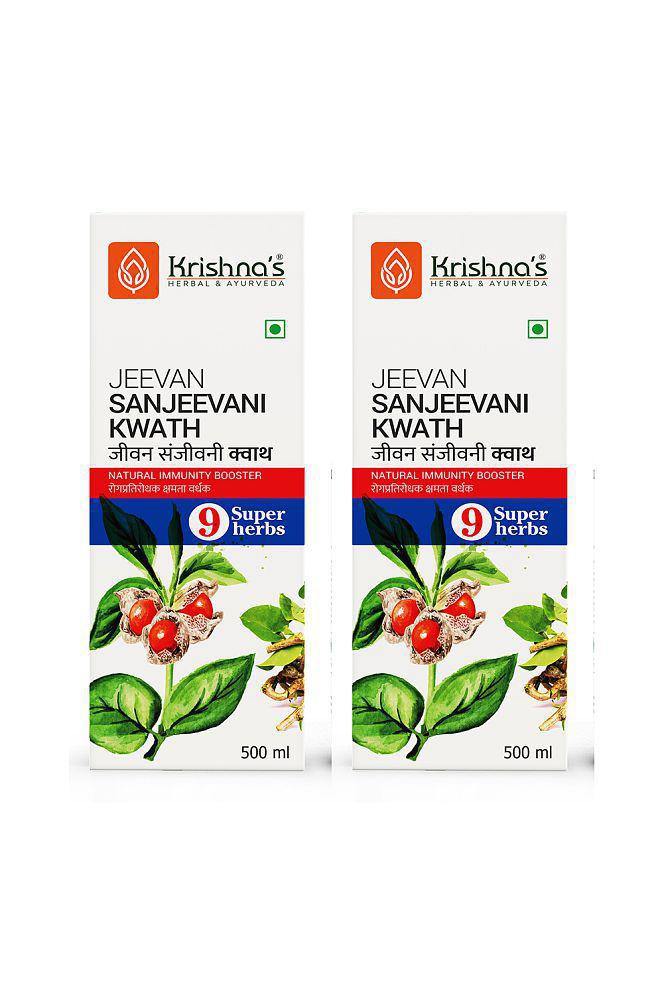 Krishna's Jeevan Sanjeevani Kwath 500 ml (Pack of 2)