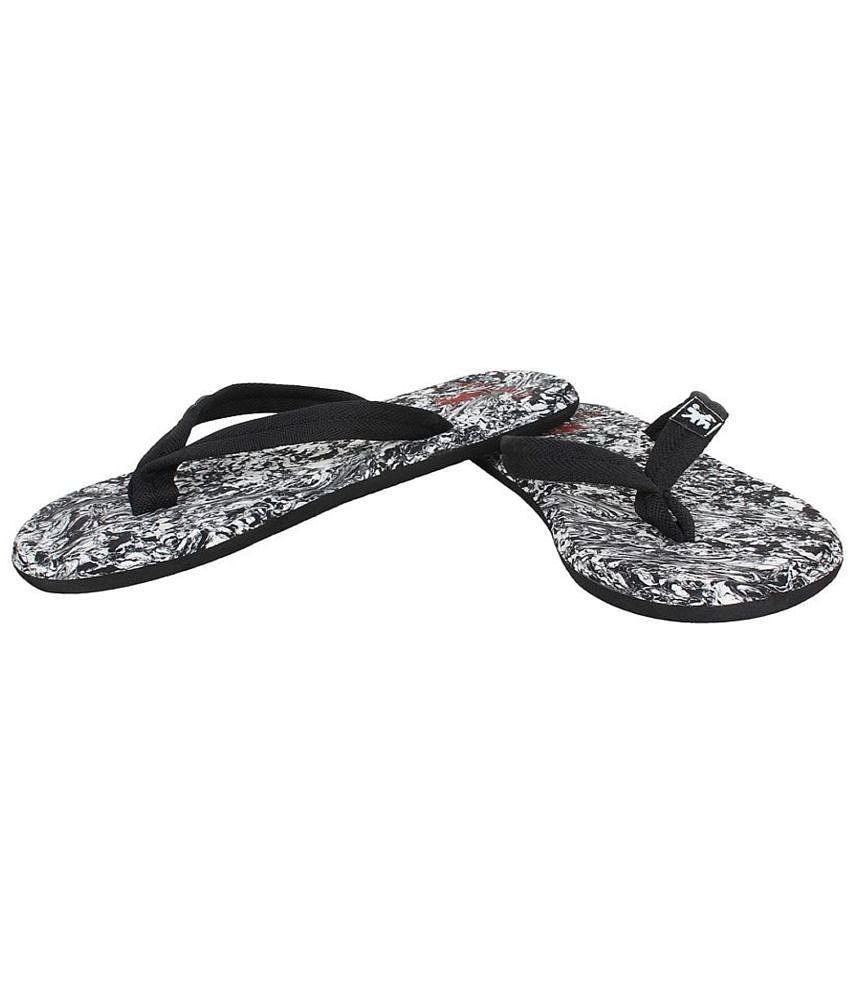 Leavess - Black Men's Daily Slipper - None