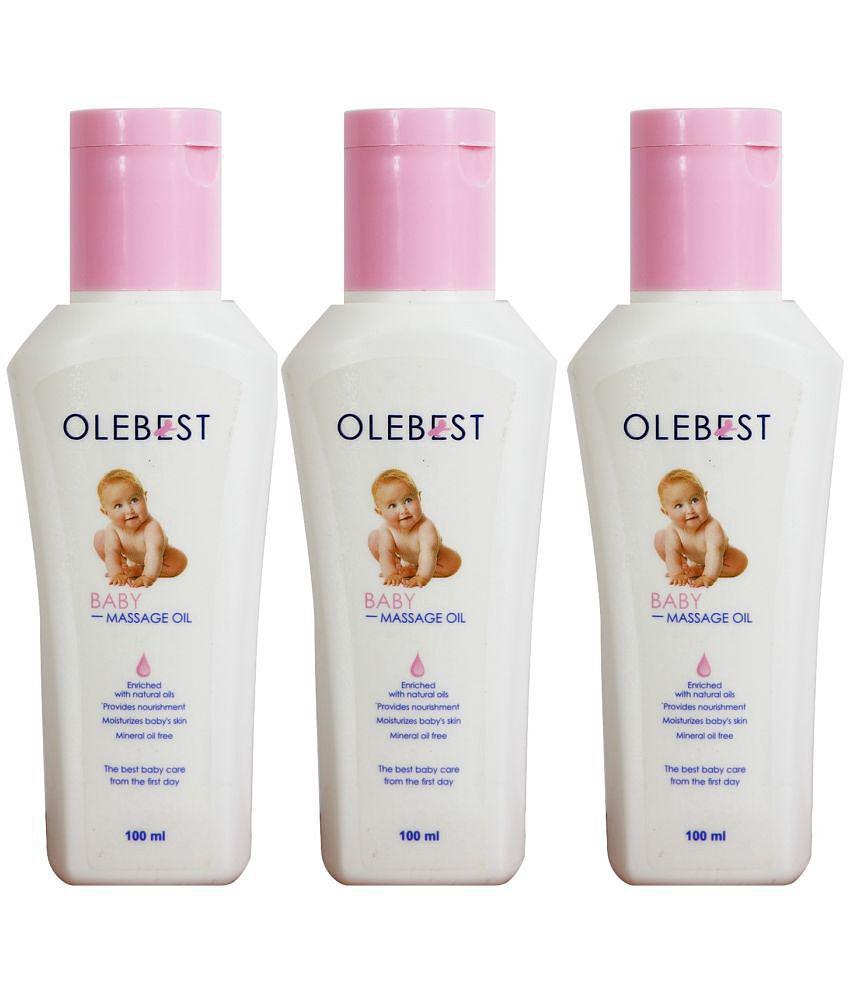 OLEBEST BABY MASSAGE OIL (100ML): Pack of 3