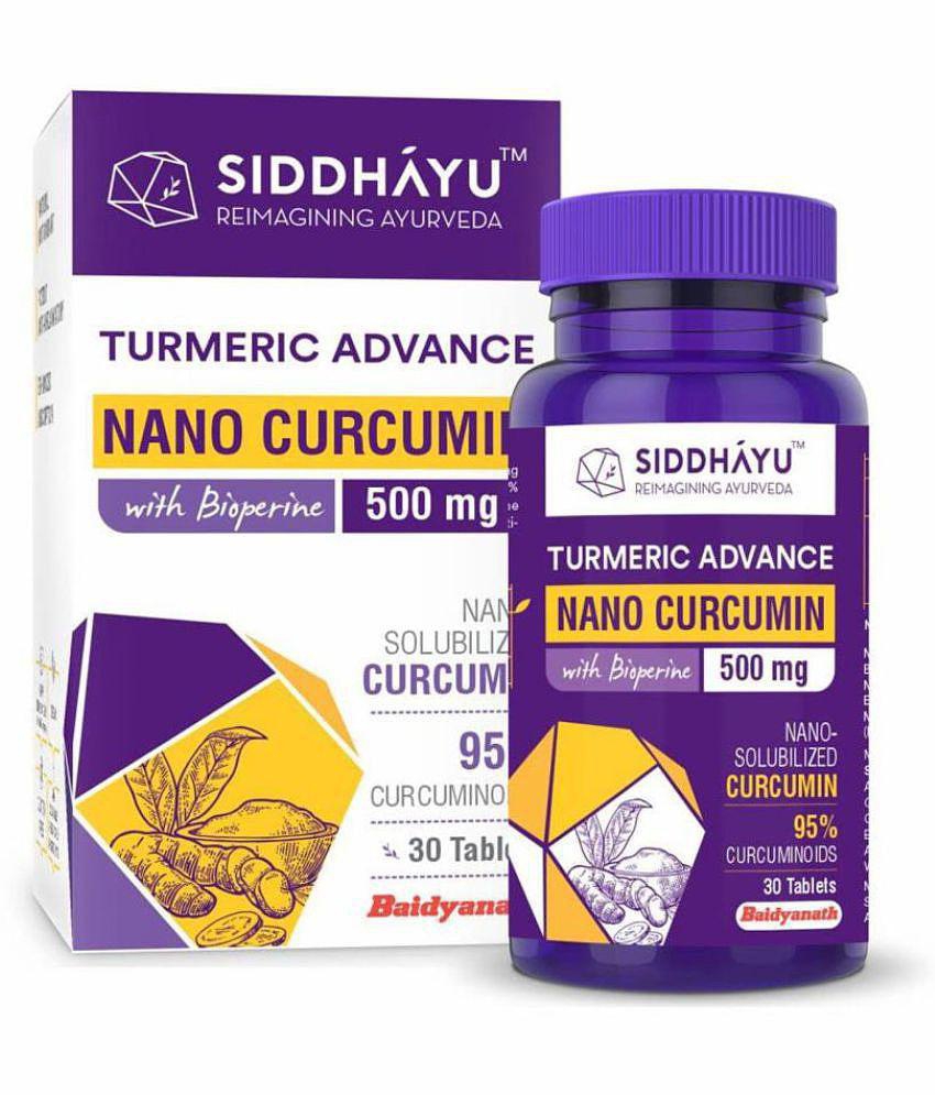 SIDDHAYU Turmeric Advance Nano Curcumin Tablet 30 no.s Pack Of 1