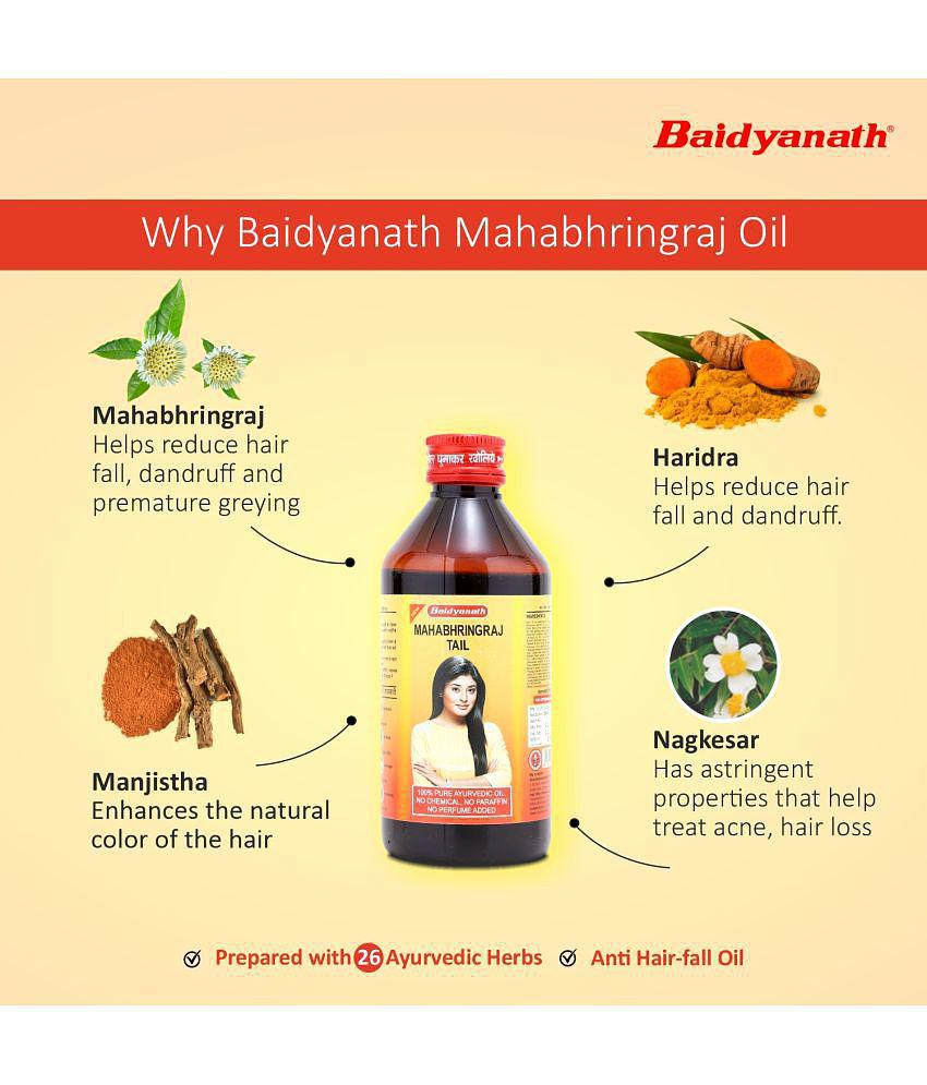 Baidyanath Mahabhringraj Ayurvedic Hair Oil 100ml