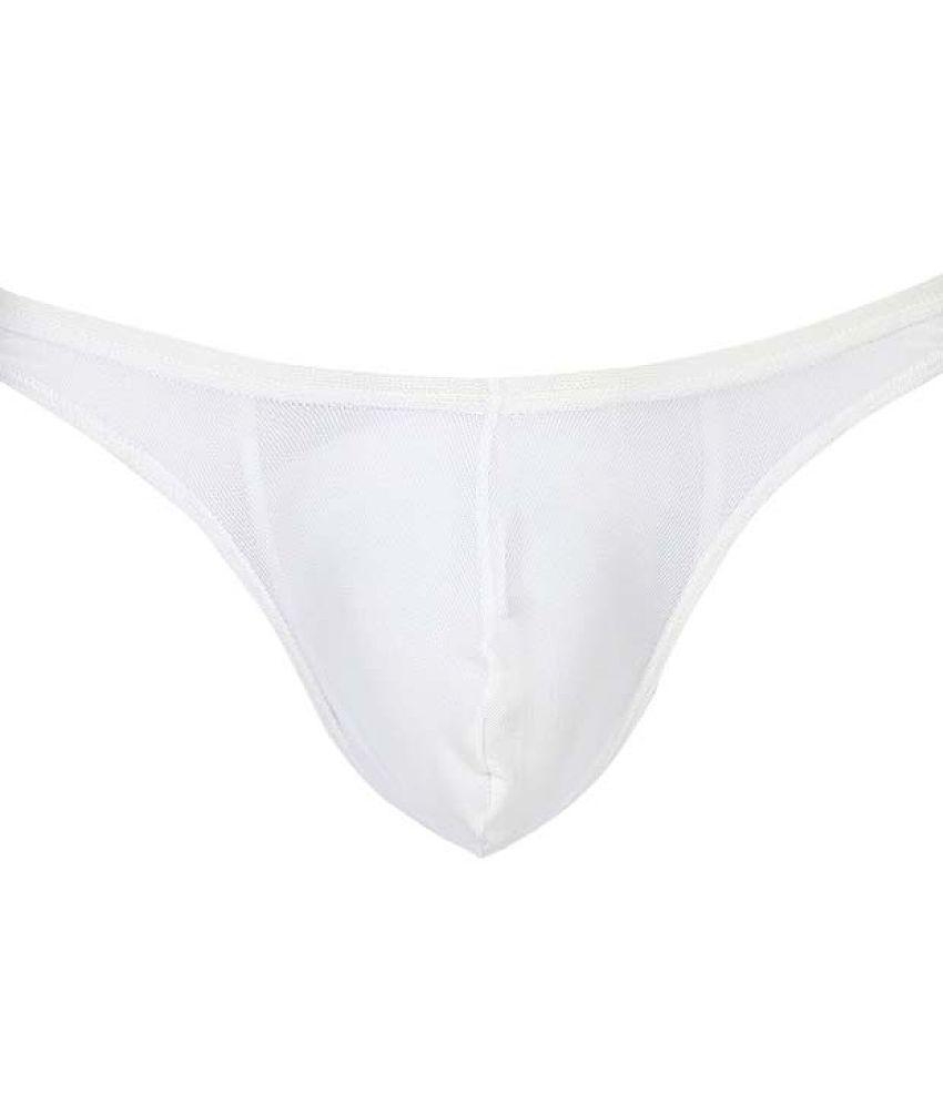 Trendy Men La Intimo - White Polyester Men's Thongs ( Pack of 1 ) - 90 2025 at ShopCircuit | OND