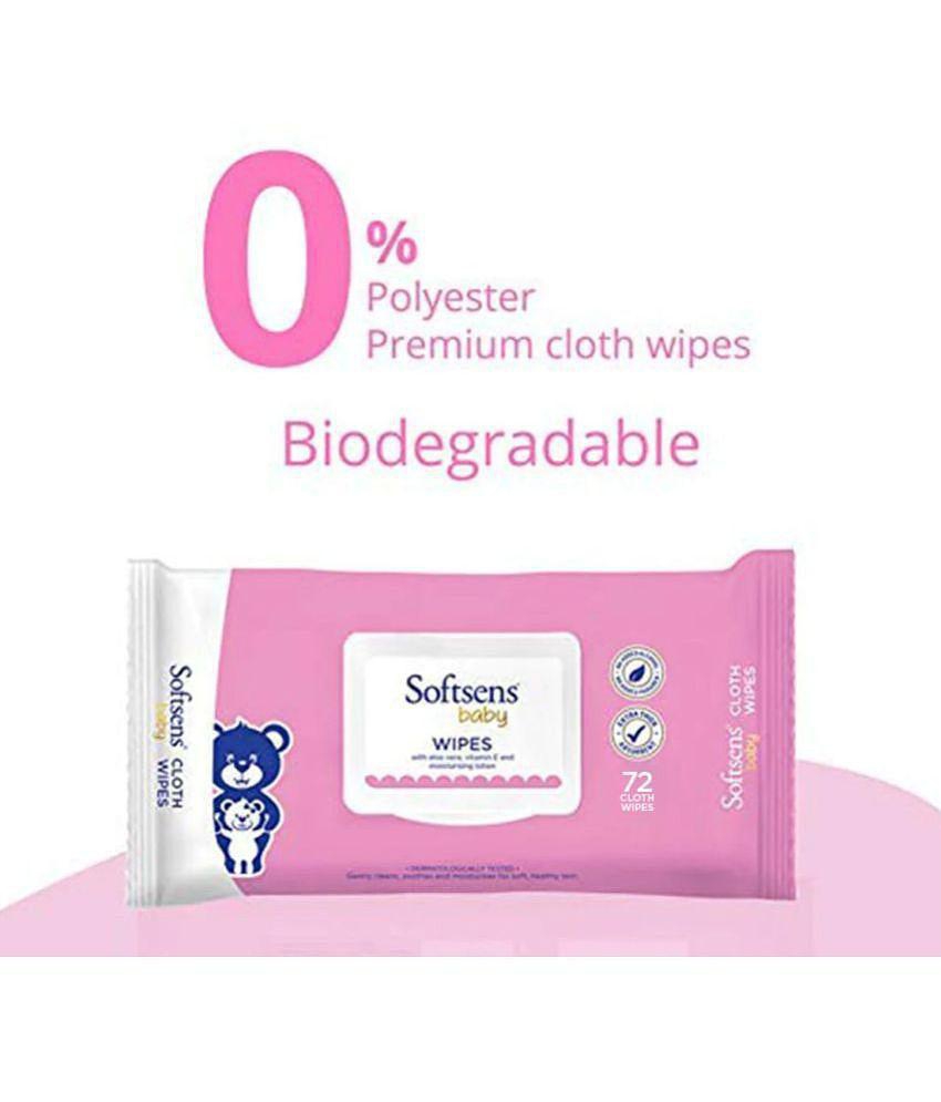 Softsens - Scented Wet wipes For Babies ( Pack of 1 )