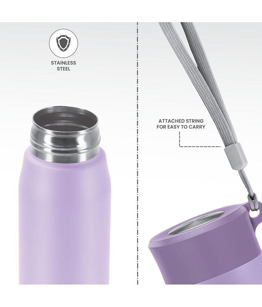 Milton Handy 650 Stainless Steel Water Bottle (690 ml) Purple - Purple