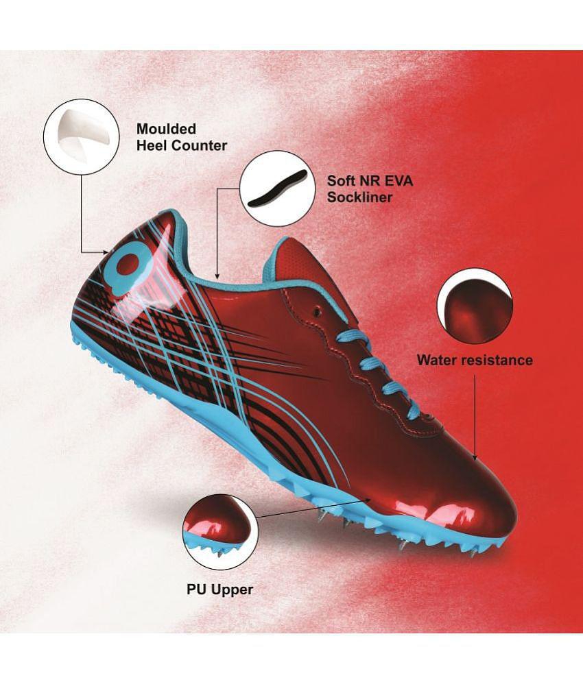 Top Men Aivin Furious Red Mens Sports Running Shoes - None 2025 at ShopCircuit | ONDC