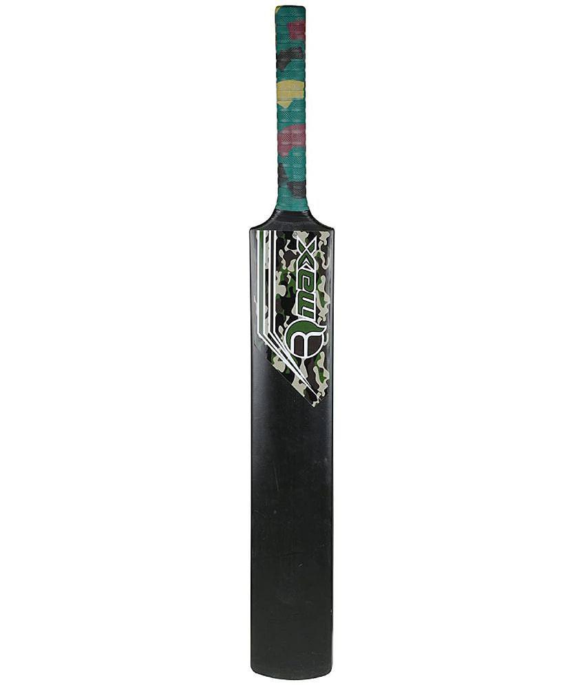 Rmax Plastic Bat, Camouflage Full Sticker Plastic Bat, Hybrid Plastic Cricket Bat, Hard Plastic Cricket Bat, Plastic Bat for Tennis and Wind Ball, Cricket Bat - LH