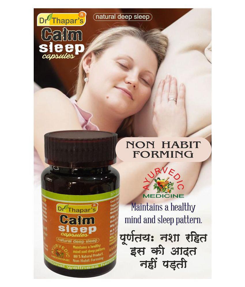 Sound Sleep NON HABIT FORMING HERBAL 50+10 FREE Capsule 500 mg