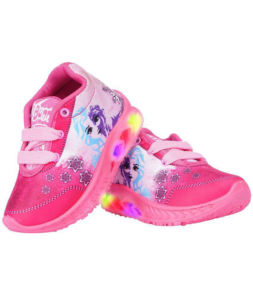 Affordable Women BUNNIES Baby Boys And Baby Girls LED Leight Indian Walking Shoes (1 Years To 5 