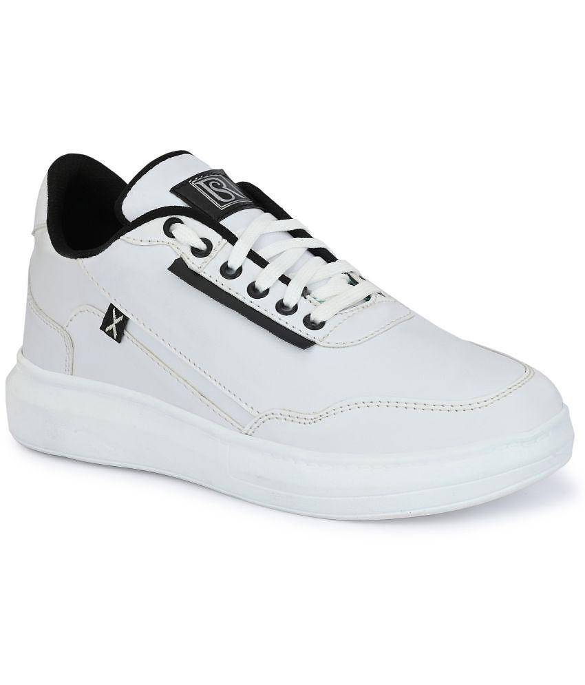 ShoeRise Men Canvas Sports Casual Shoes - White Men''s Sneakers - None