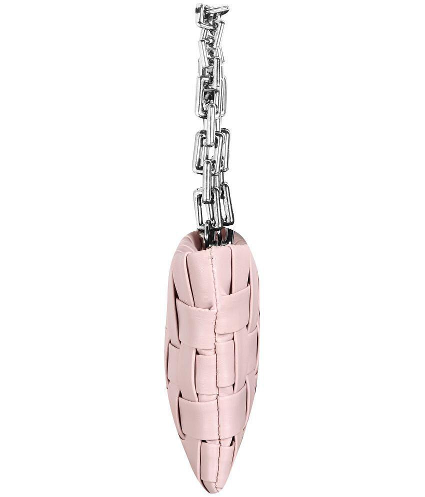 Sophisticated Men Lorem Pink Faux Leather Handheld - Pink 2025 at ShopCircuit | ONDC