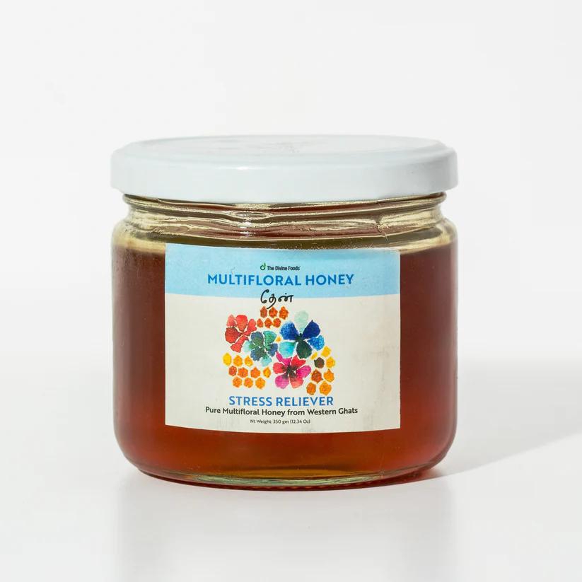 Pure Multi-Floral Honey Single Origin - 350 Grams