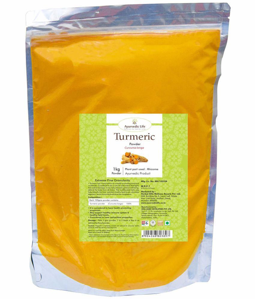 Ayurvedic Life Turmeric Powder 1 kg Pack Of 1