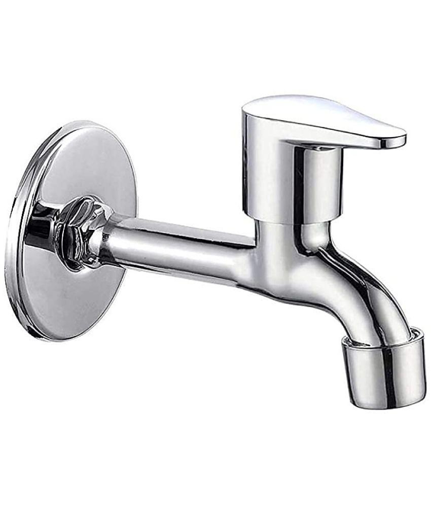 Cossimo Stainless Steel Vigo Long Body Tap Steel Bathroom Tap (Bib Cock)