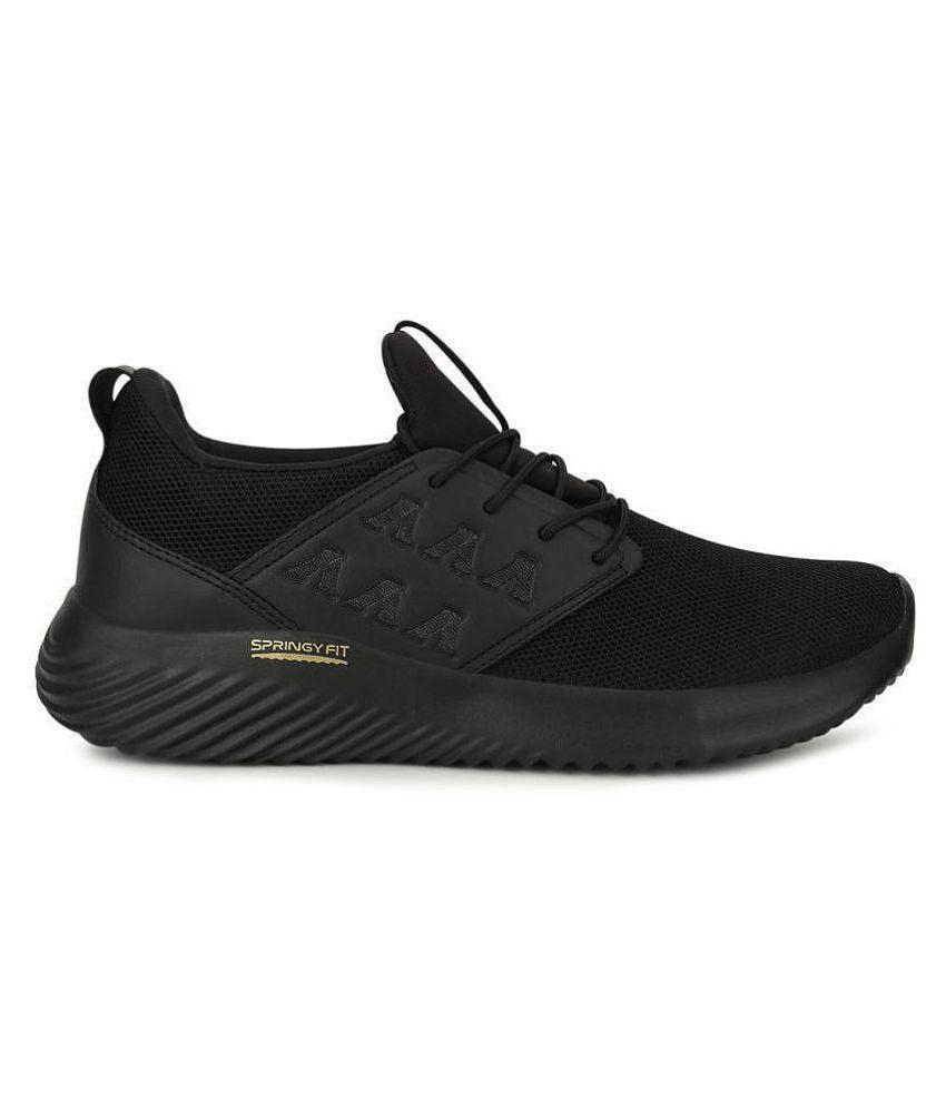 Campus BROKLYN Black Running Shoes - 8