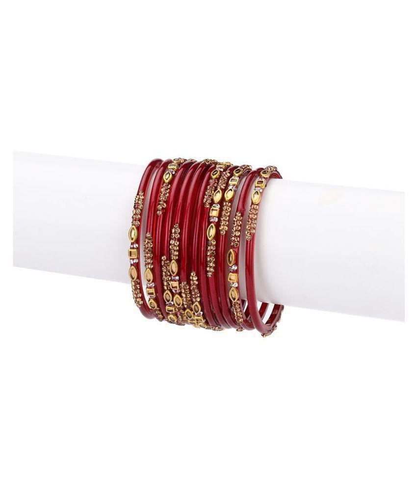 Trendy Men AFAST Designer Colorful Collection Purple 12 Fashion Bangle Set Ornamented With Exclu
