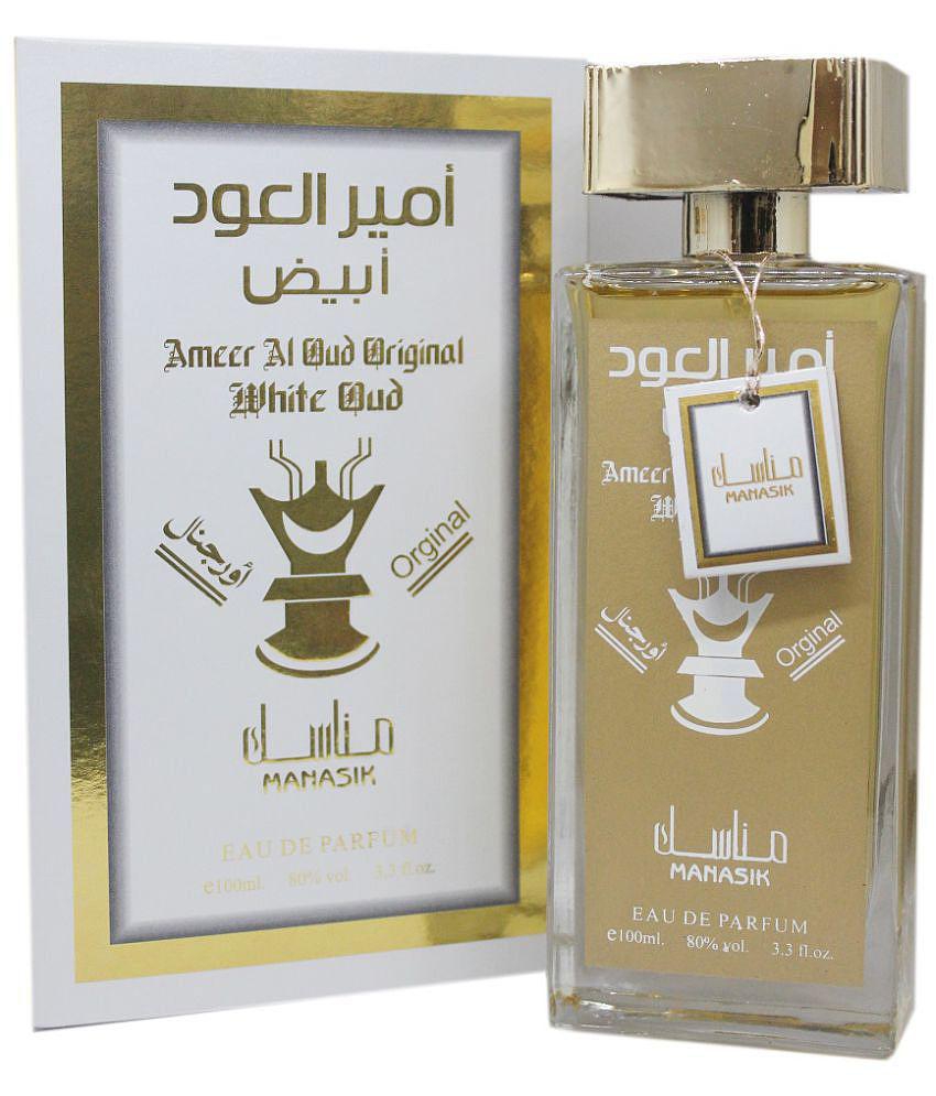 MANASIK - AMEER AL OUD WHITE  Eau De Perfume 100ml Eau De Parfum (EDP) For Unisex 1 ( Pack of 1 )