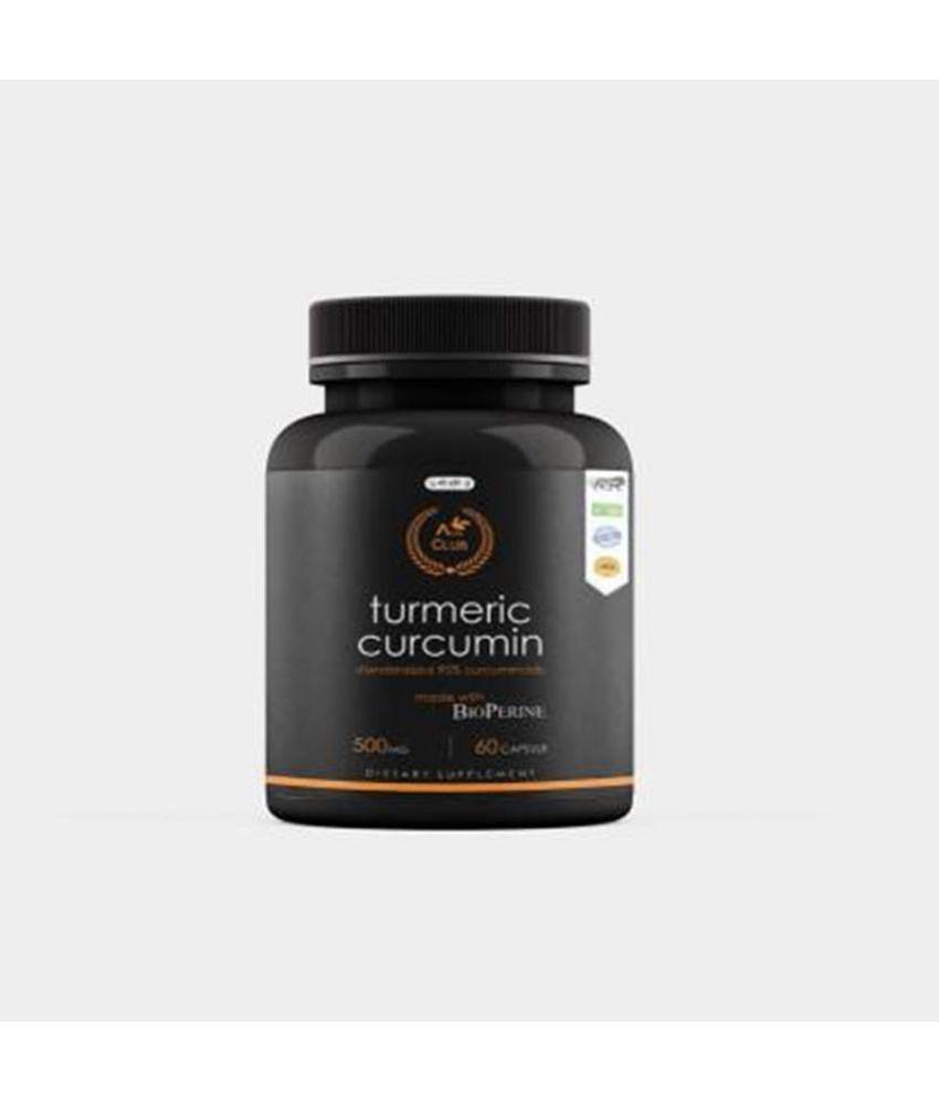 AGRI CLUB Turmeric Curcumin Capsule 60 no.s Pack Of 1