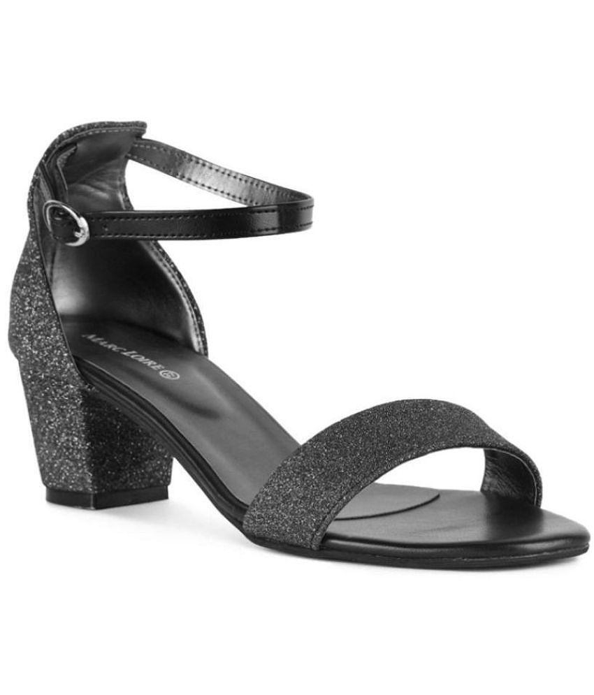 MARC LOIRE - Black Women's Sandal Heels - None