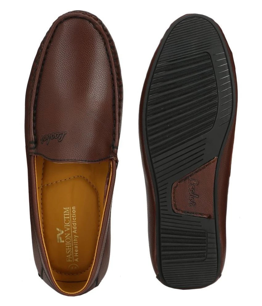 Premium Women Fashion Victim Tan Loafers - 7 2025 at ShopCircuit | ONDC