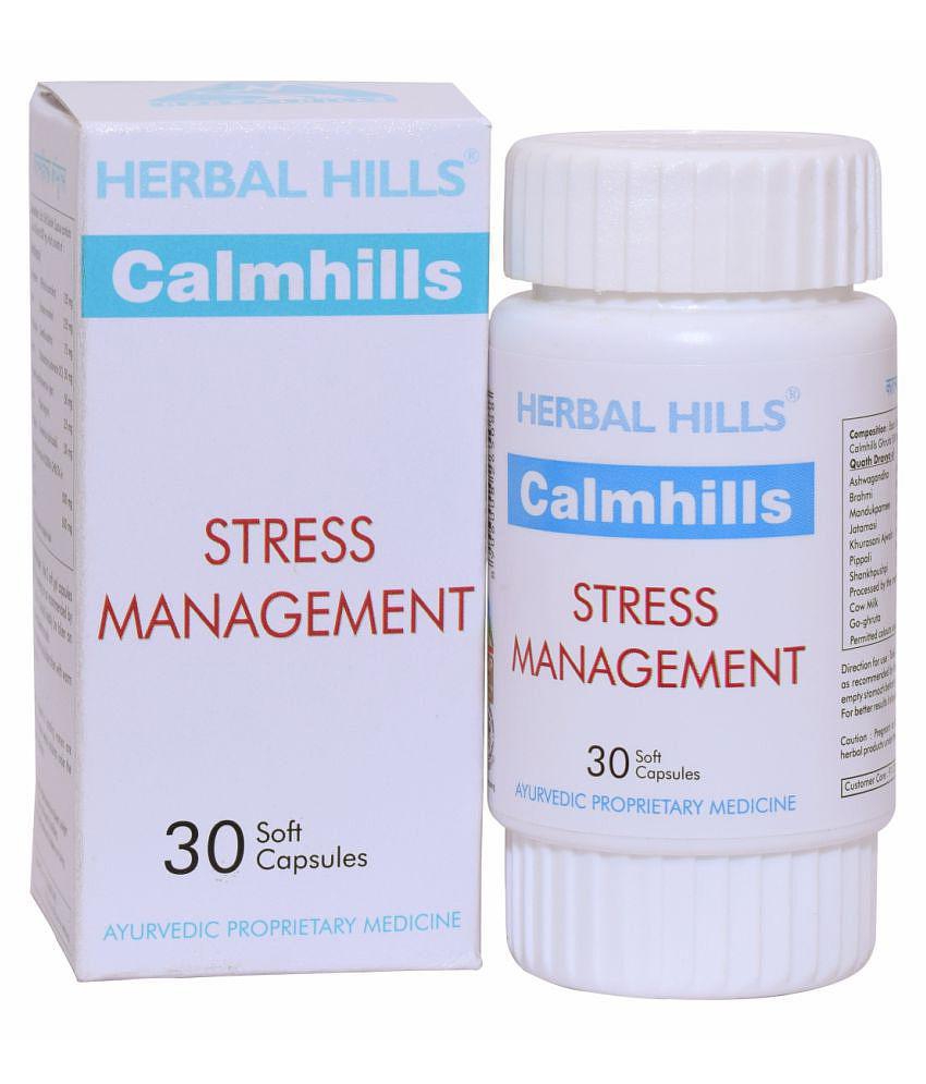 Herbal Hills Calmhills Stress Managemnet Capsule 30 no.s Pack Of 1