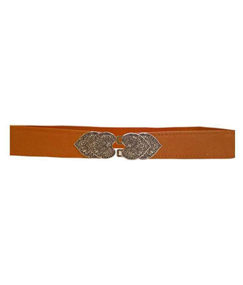 Top Men Livisorb Brown Leather Casual Belt - None 2025 at ShopCircuit | ONDC