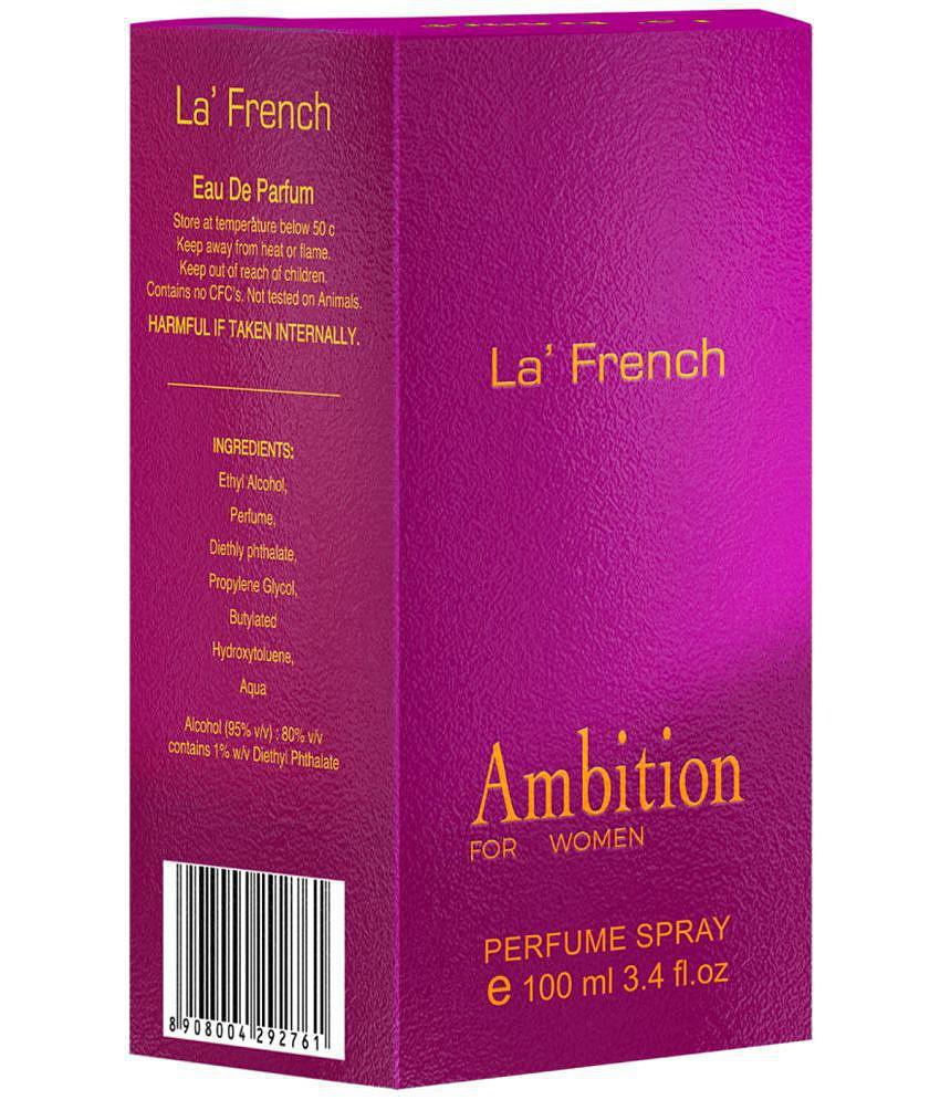 LA FRENCH - AMBITION FOR WOMEN Eau De Parfum (EDP) For Women 100ml ( Pack of 1 )