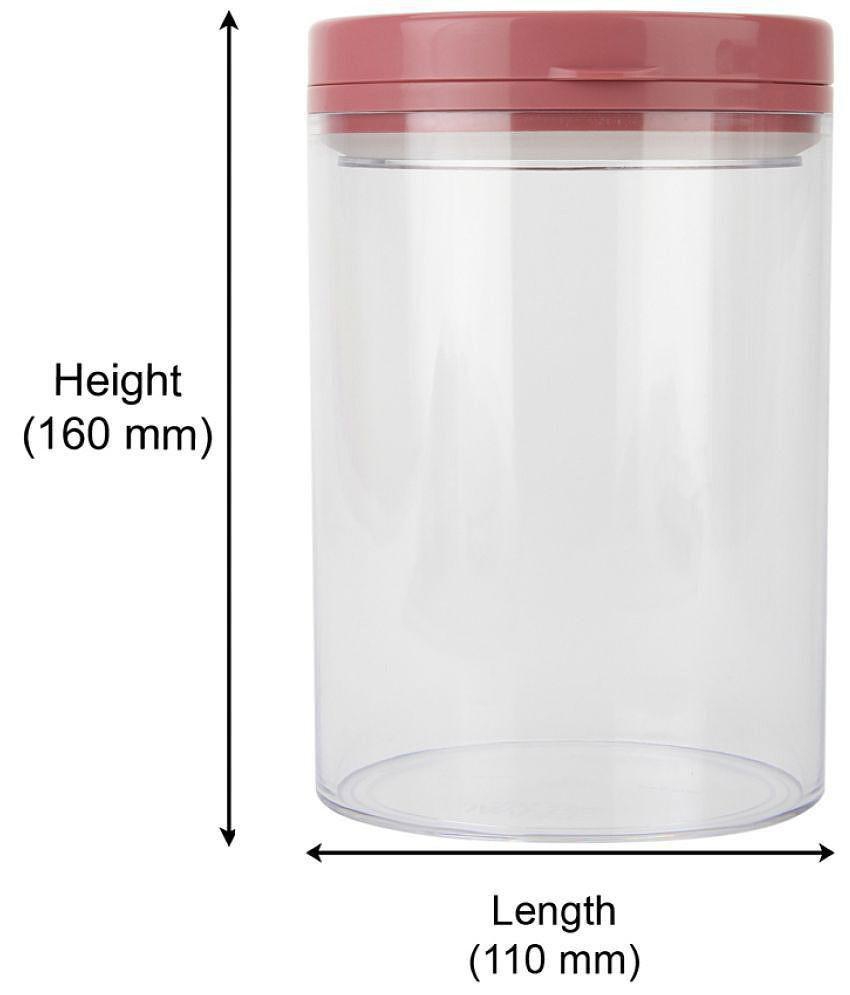 Jaypee Plus Seal IT 1000 ml Polycarbonate Food Container Set of 2 1000 mL - Pink