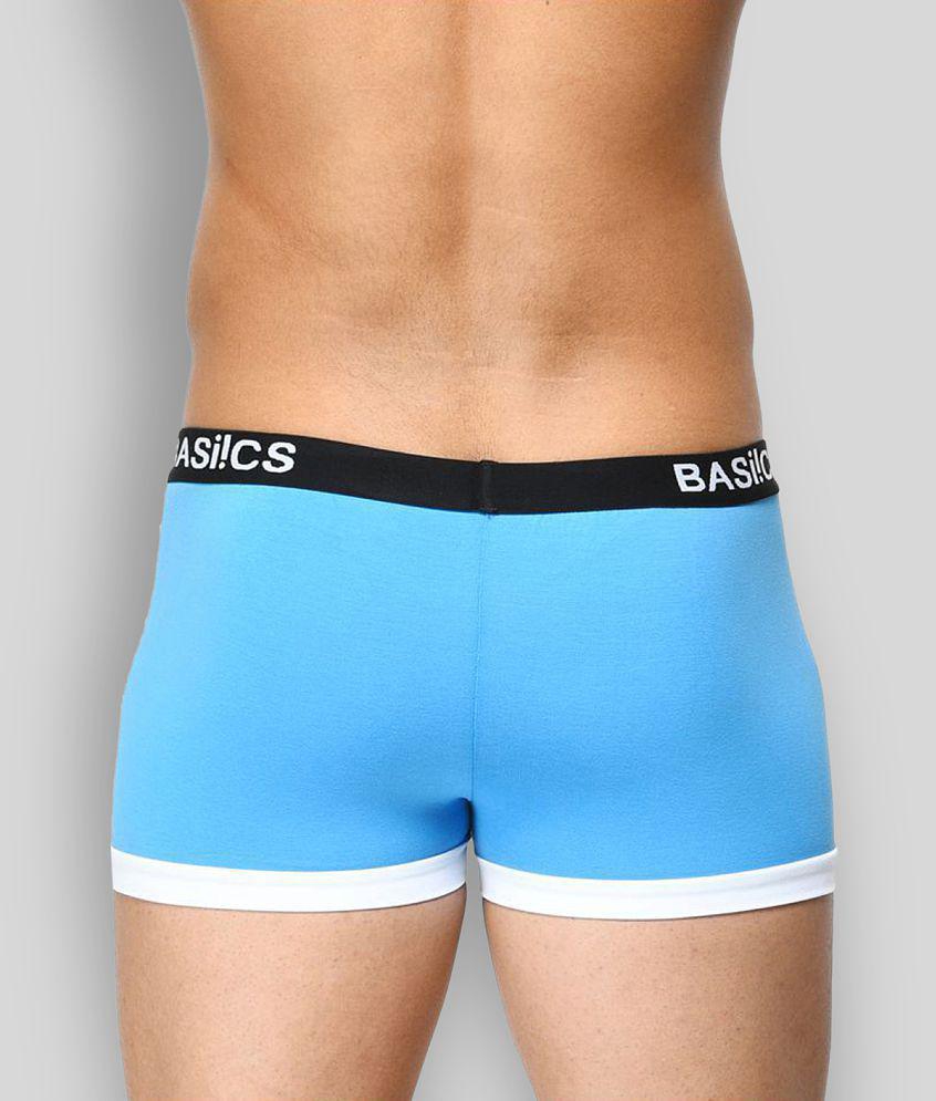 Latest Men BASIICS By La Intimo - Multicolor Cotton Men's Trunks ( Pack of 2 ) - M 2025 at ShopC
