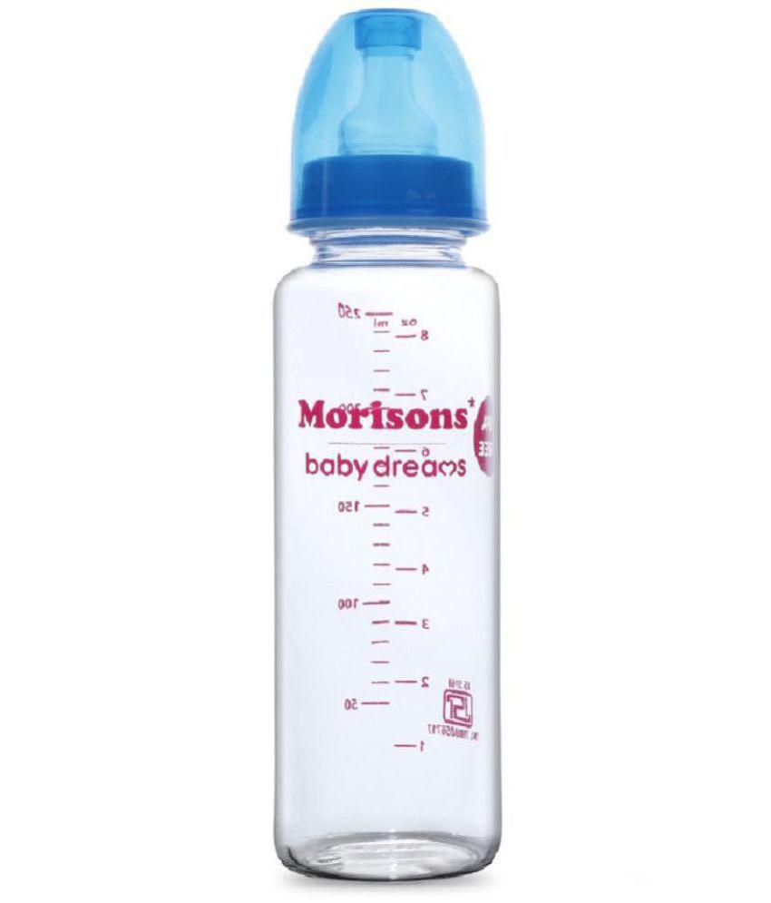 Morisons Baby Dreams - Blue 250 Anti-Colic ml Feeding Bottle (Pack of 1)