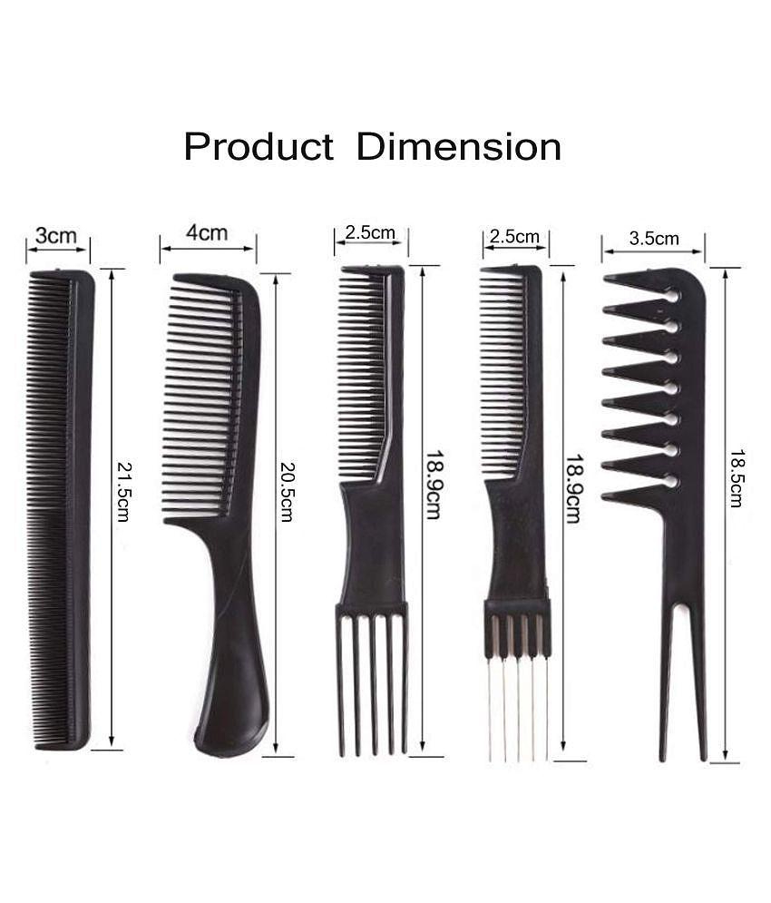 Chic Men Out of Box Black Casual Comb Clip - Black 2025 at ShopCircuit | ONDC