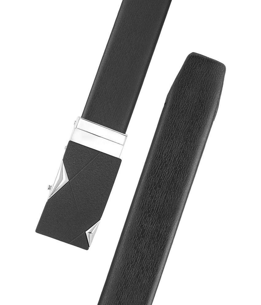 Best Men Zacharias - Black PU Men's Casual Belt ( Pack of 1 ) - None 2025 at ShopCircuit | ONDC