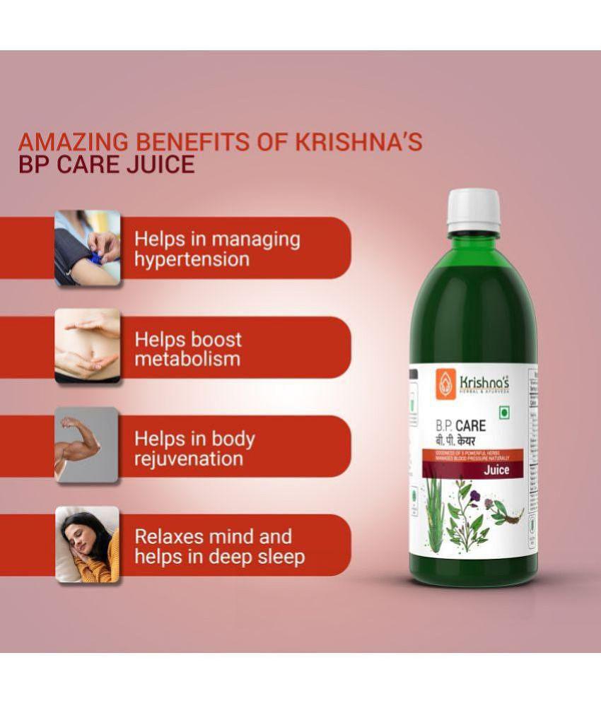 Krishna's Herbal & Ayurveda BP Care Juice 500ml ( Pack of 2 )