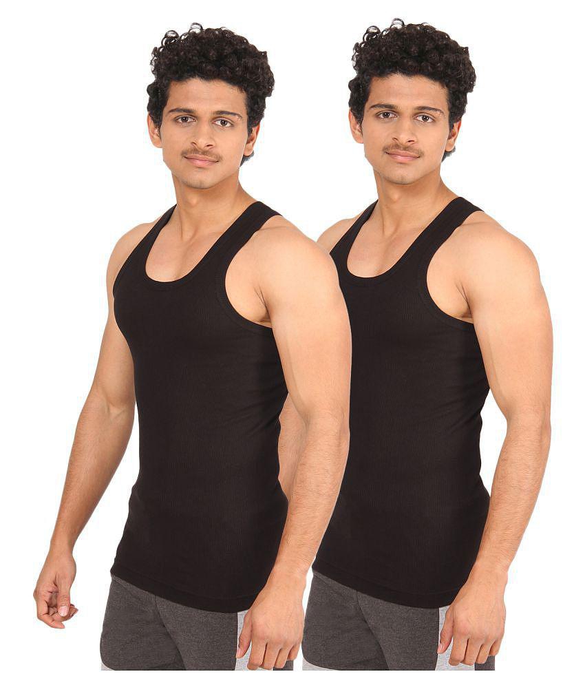 TT Multi Sleeveless Vests Pack of 2 - 100