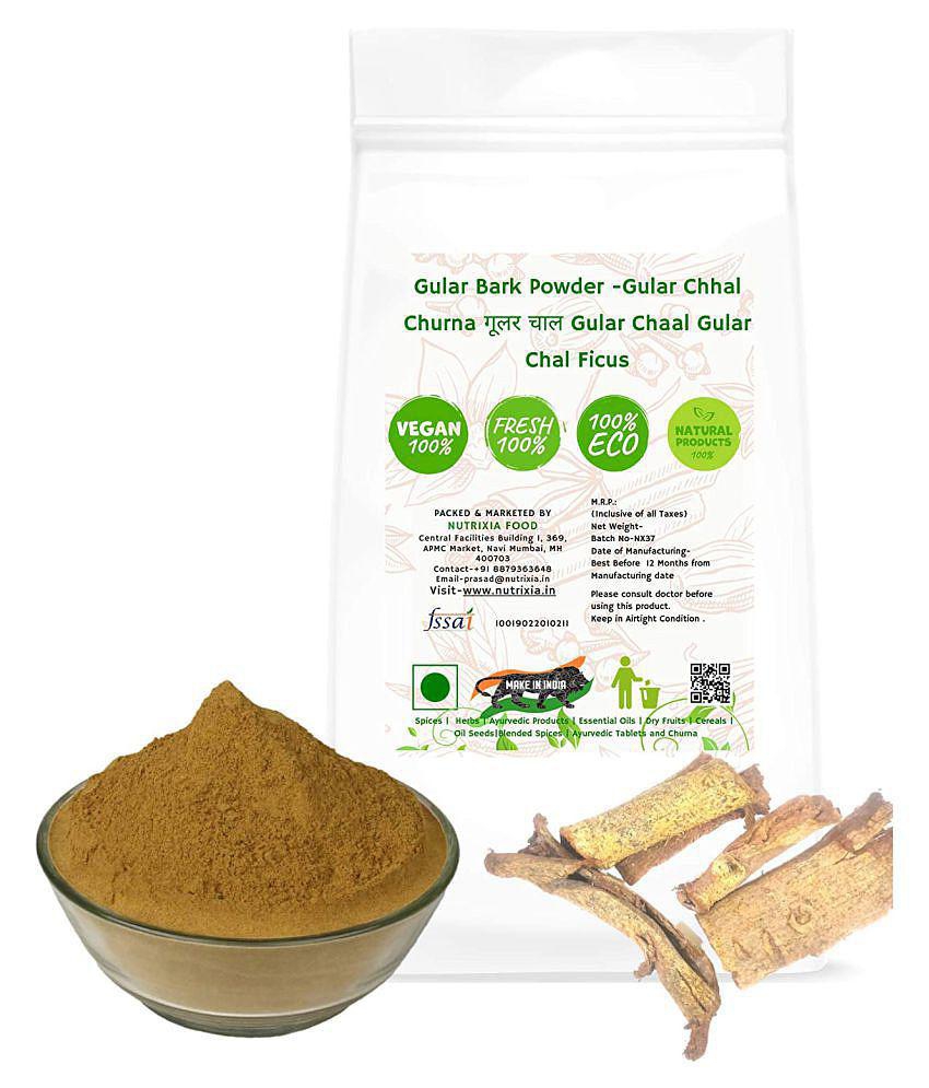 Nutrixia Food Gular Bark Chaal Powder - Ficus carica Powder 50 gm Pack Of 1