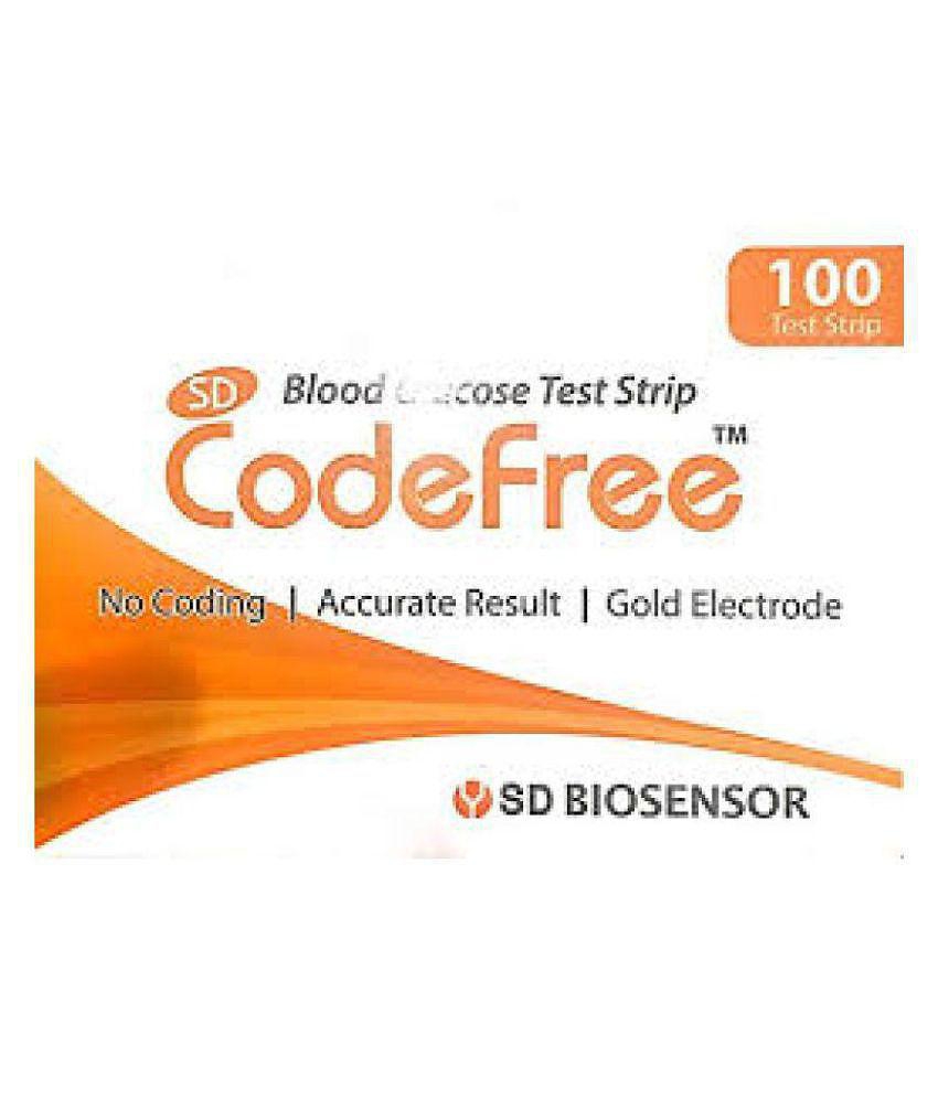 SD Biosensor SD Codefree Glucometer Strips Codefree Expiry March 2024