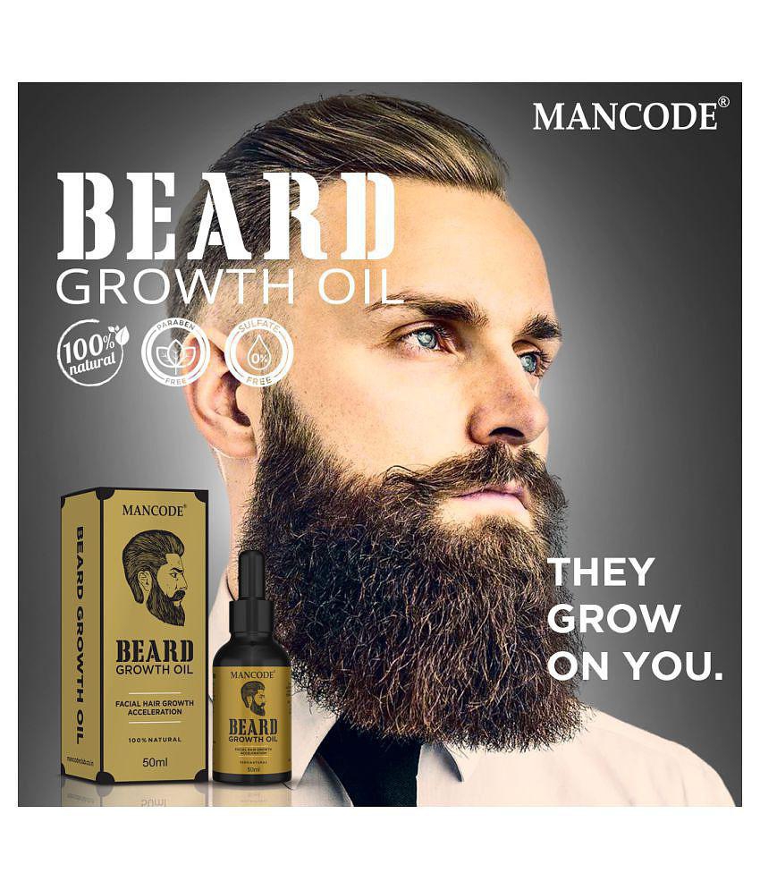 Mancode Beard Growth Oil 50 ml Pack of 1