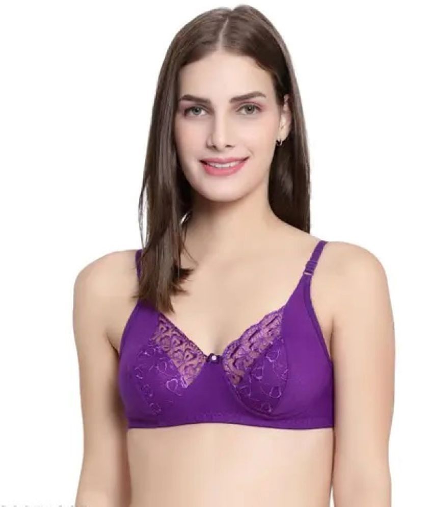 Best Men Kiran Enterprises Pack of 2 Lace Womens Everyday Bra ( Multicolor ) - None 2025 at Shop