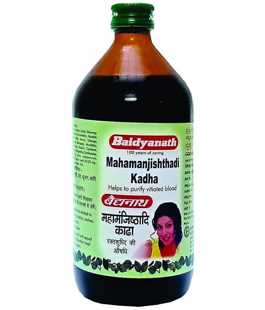 Baidyanath Mahamanjisthadi Kadha(Immunity Boosters) Liquid 450 ml Pack Of 1