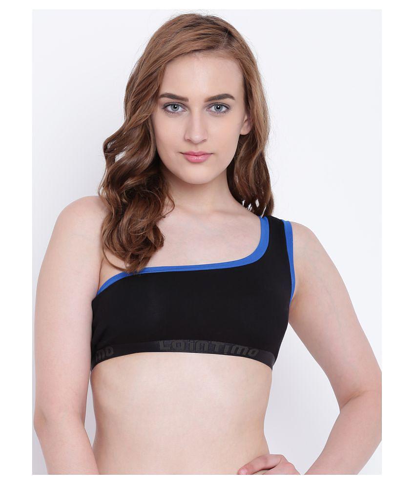 Trendy Men La Intimo Cotton Lycra Air Bra - Black - 34B 2025 at ShopCircuit | ONDC