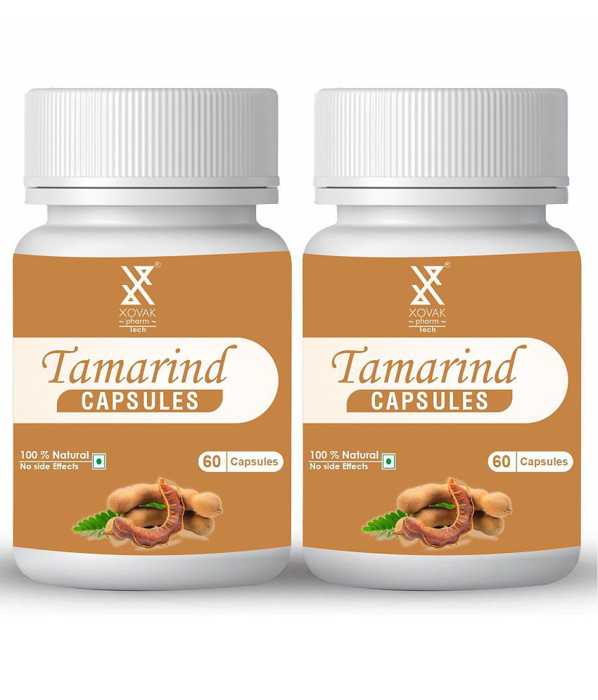 xovak pharmtech Organic Tamarind Capsule 100 gm Pack Of 2