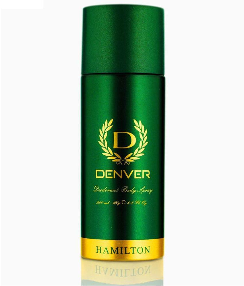 Denver Hamilton Deodorant Spray for Men 200 ml ( Pack of 1 )