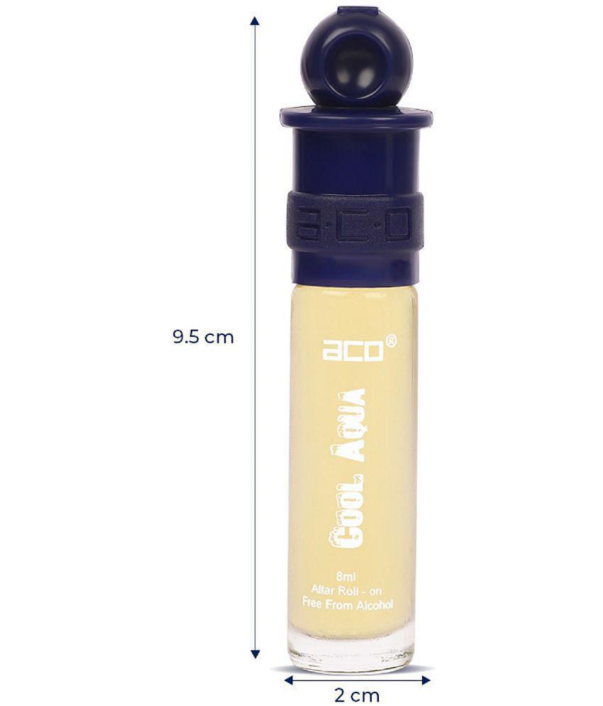 aco perfumes COOL AQUA  Concentrated  Attar Roll On 8ml