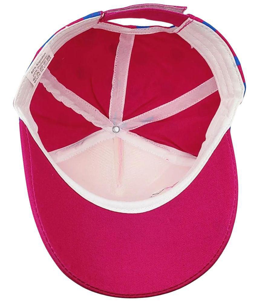 Buy Online Garg Store Zacharias Boy's Kids Cotton Cap kc-02 (Pink_1-4 Years) (Pack of 1) - None