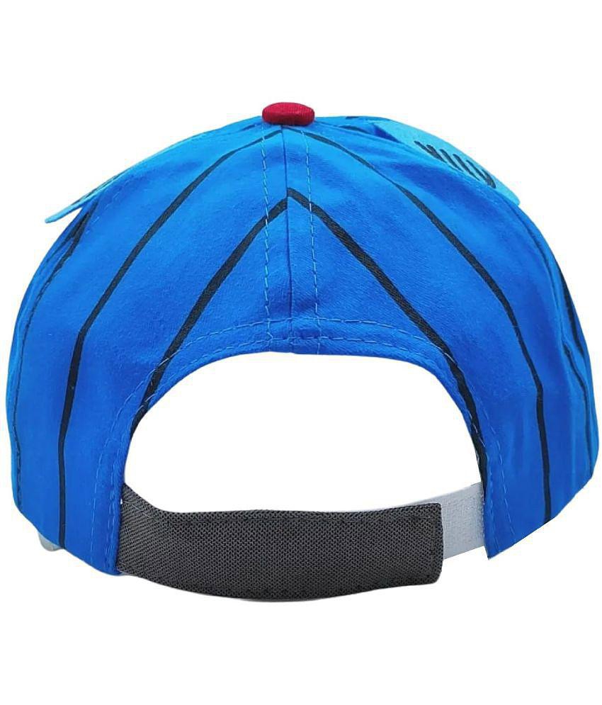 Elegant Men Zacharias Unisex Kids Cotton Cap kc-08 - Blue (Pack of 1) (1-4 Years) - None 2025 at