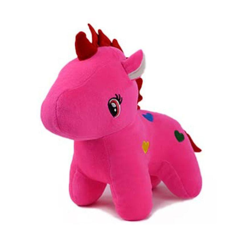 INGENS Unicorn Teddy Bear Plush Soft Toy Cute Kids Birthday Animal Baby Boys/Girls (25 cm) - Multi-Color