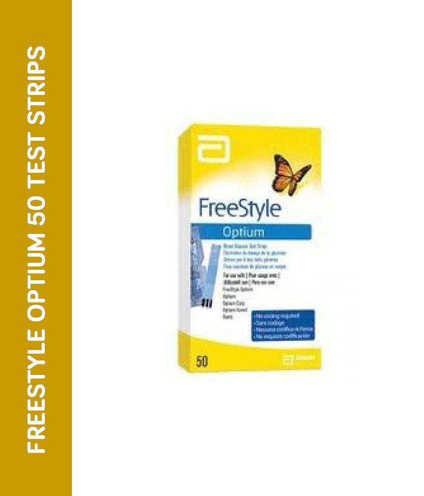 Freestyle Optium 50 Test Strips Expiry Feb 2024